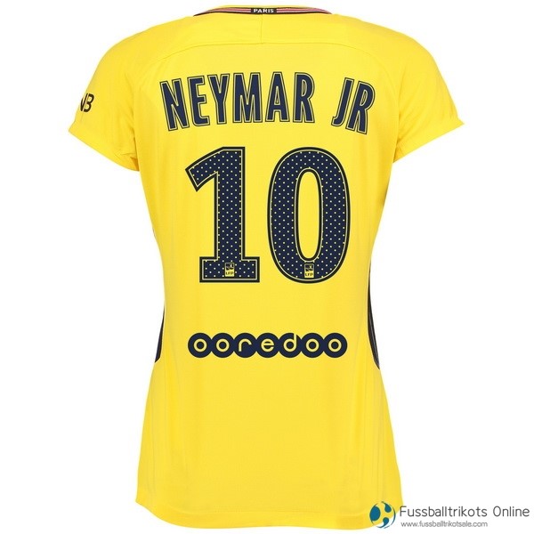Paris Saint Germain Trikot Damen Auswarts Neymar JR 2017-18 Fussballtrikots Günstig